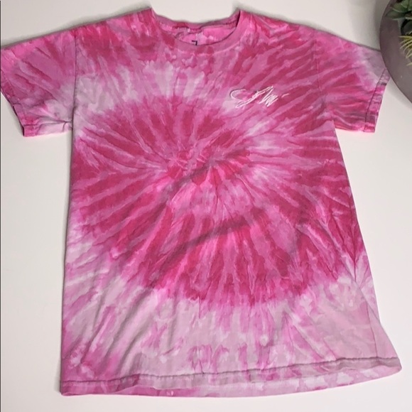 Jake Paul by Fanjoy pink Barbie hippie tie dye short sleeve T-shirt small - Picture 6 of 7